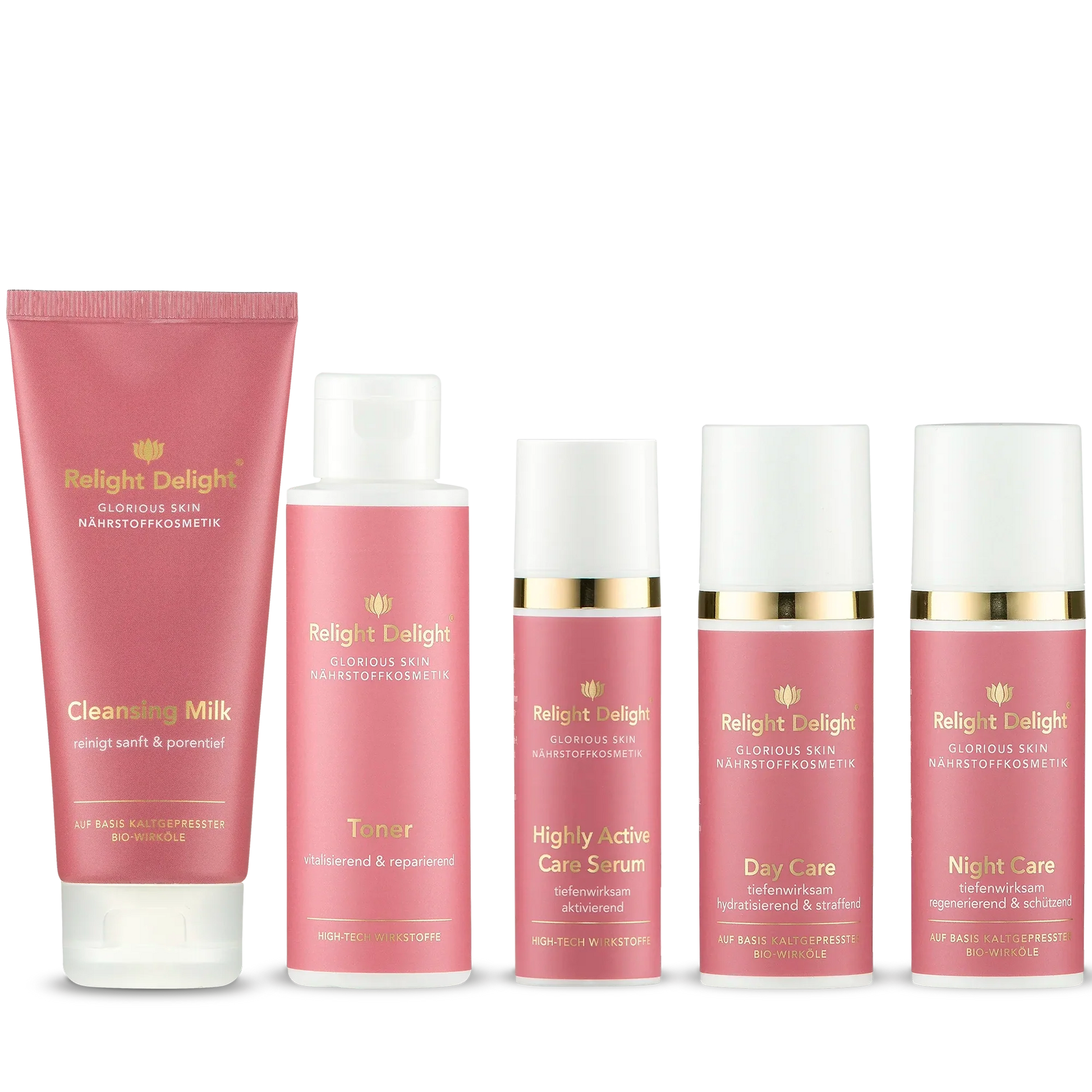 Glorious Skin Gesichtspflege-Set vegan – Relight Delight Naturkosmetik