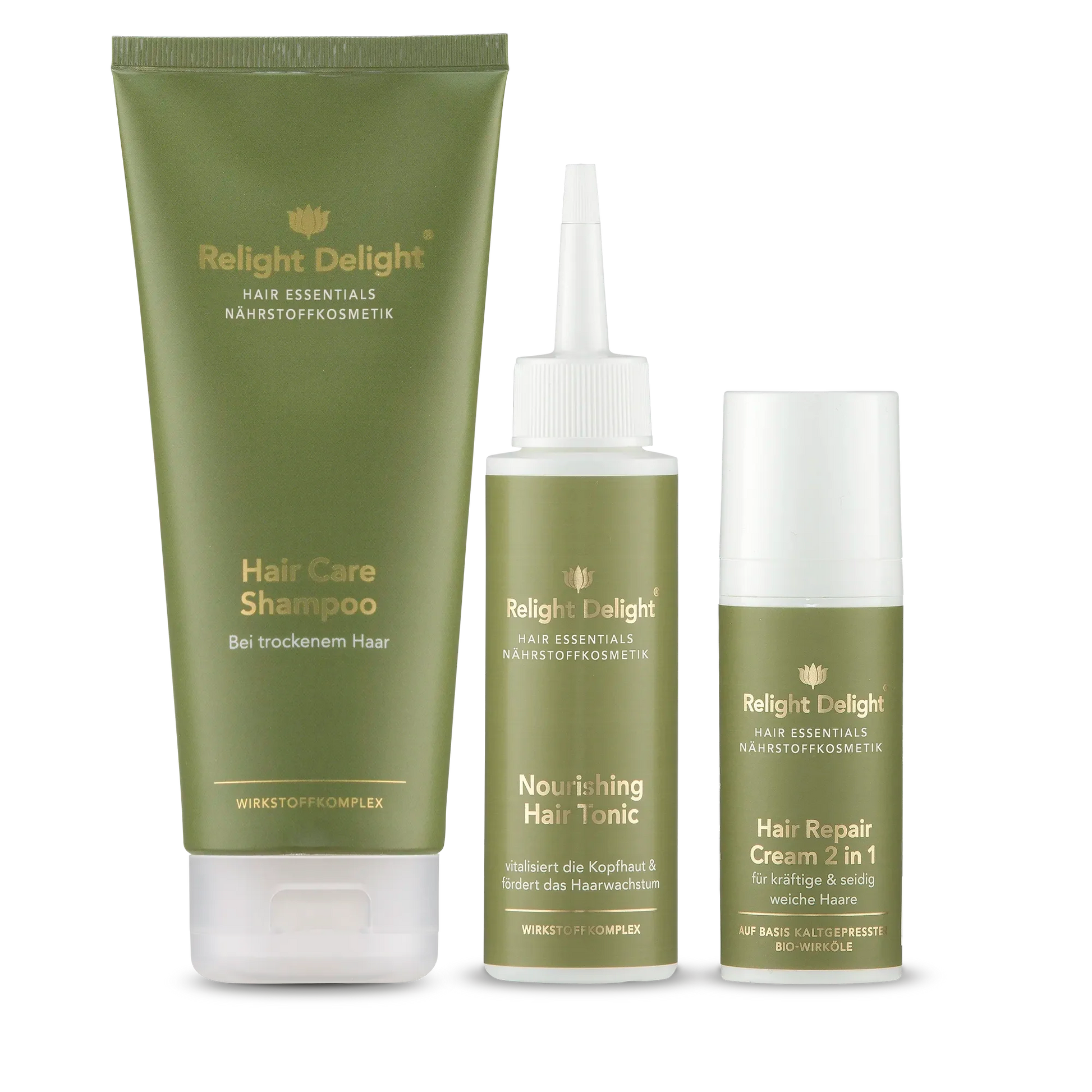 Hair Essentials Haarpflegeset Hair Care Power – Relight Delight Naturkosmetik