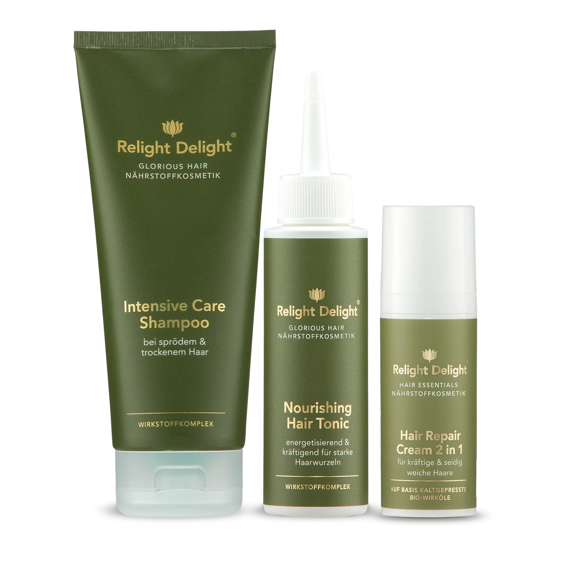 Glorious Hair Haarpflege-Set Regeneration & Balance – Relight Delight Naturkosmetik