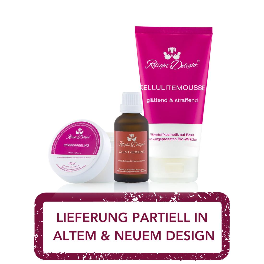 Pflegeset für müde und schwere Beine