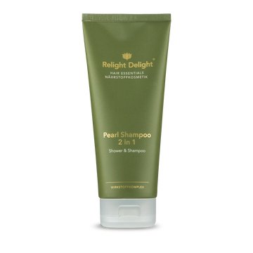 Hair Essentials Pearl Shampoo 2in1 200ml – Relight Delight Naturkosmetik
